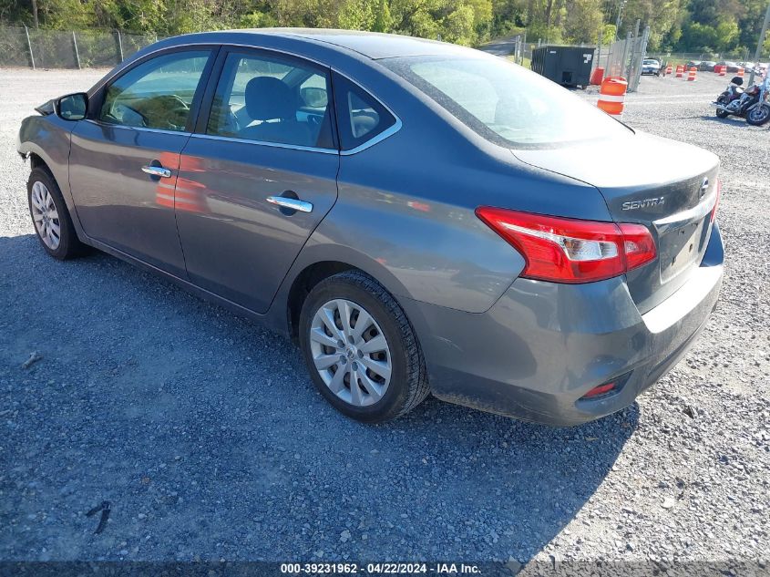 2019 NISSAN SENTRA S - 3N1AB7AP8KY204656