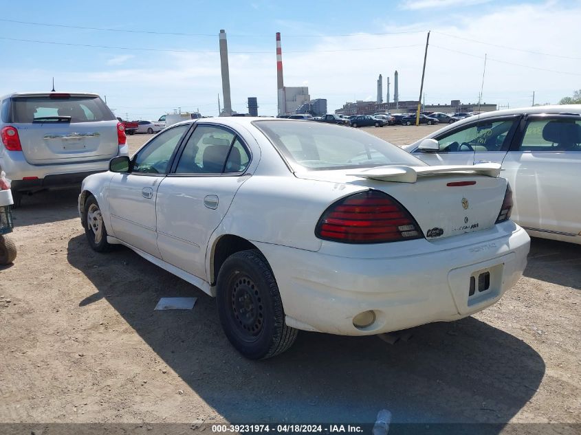 2004 Pontiac Grand Am Se1 VIN: 1G2NF52E34C115386 Lot: 39231974