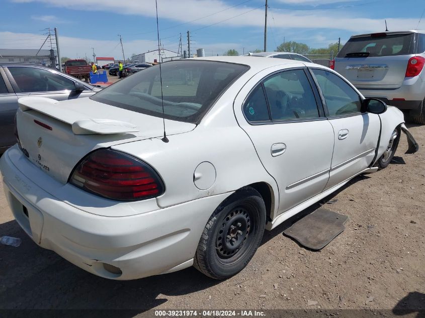 2004 Pontiac Grand Am Se1 VIN: 1G2NF52E34C115386 Lot: 39231974