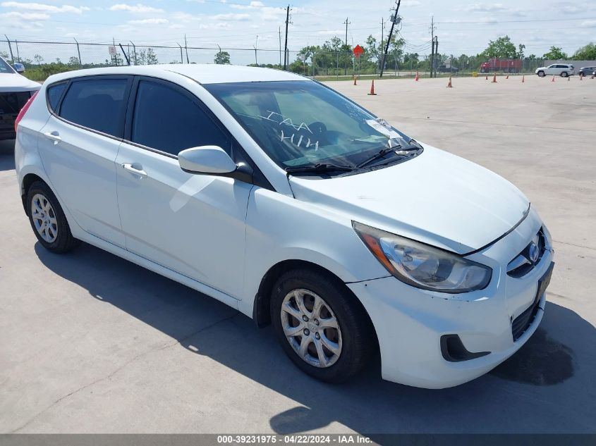 2013 Hyundai Accent Gs VIN: KMHCT5AE5DU062788 Lot: 47820674