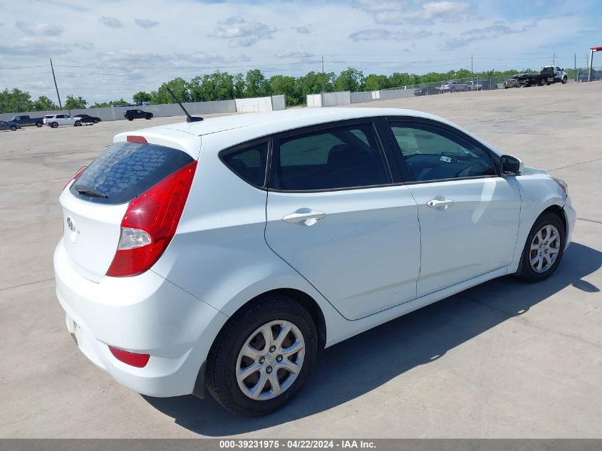 2013 Hyundai Accent Gs VIN: KMHCT5AE5DU062788 Lot: 47820674