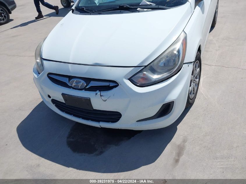 2013 Hyundai Accent Gs VIN: KMHCT5AE5DU062788 Lot: 47820674