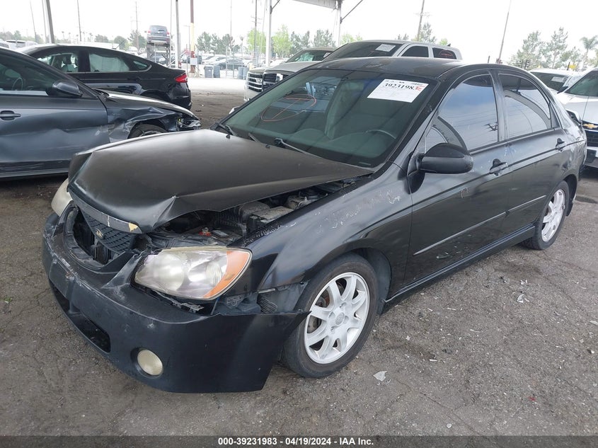 2006 Kia Spectra Ex/Lx/Sx VIN: KNAFE122965236770 Lot: 39231983