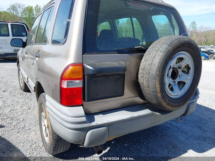2003 Chevrolet Tracker Hard Top Base VIN: 2CNBJ13C336920889 Lot: 39231988
