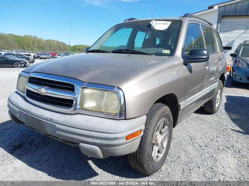 2003 Chevrolet Tracker Hard Top Base VIN: 2CNBJ13C336920889 Lot: 39231988