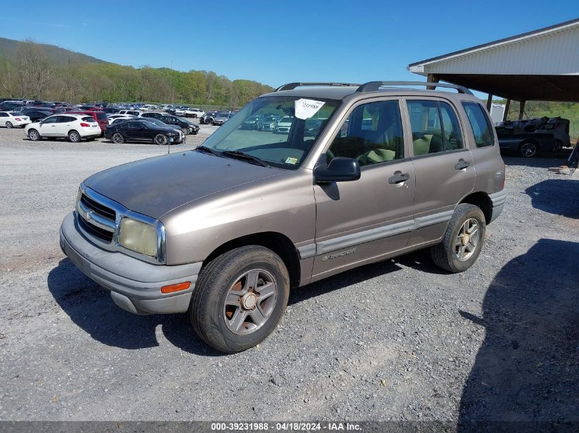 2003 Chevrolet Tracker Hard Top Base VIN: 2CNBJ13C336920889 Lot: 39231988