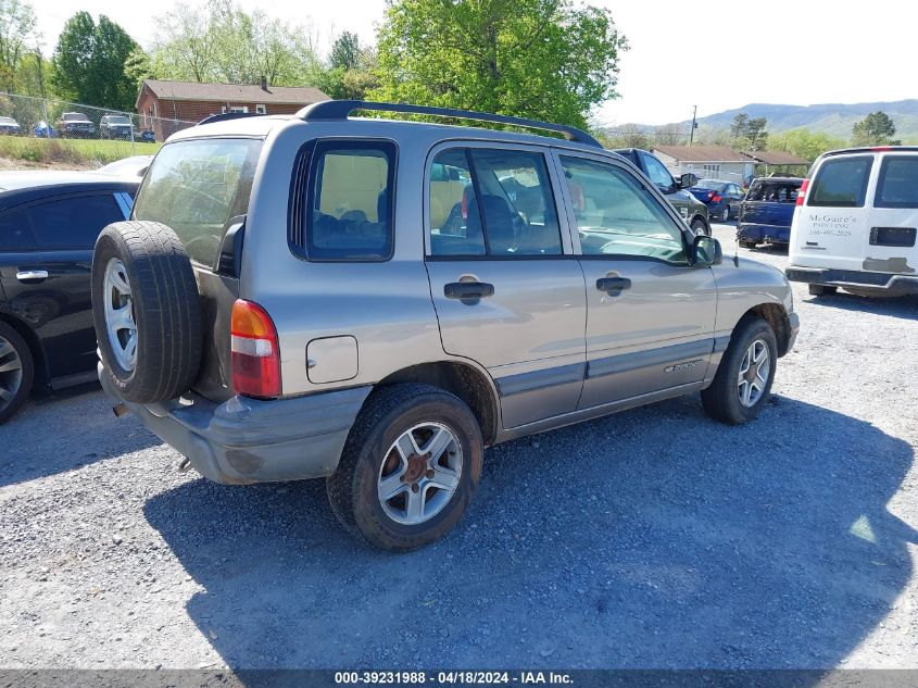 2003 Chevrolet Tracker Hard Top Base VIN: 2CNBJ13C336920889 Lot: 39231988