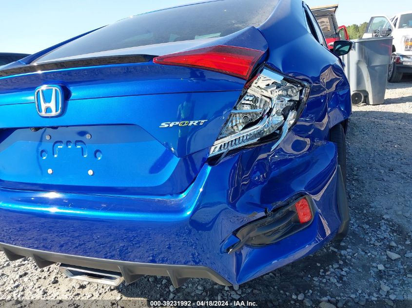 2020 Honda Civic Sport VIN: 2HGFC2F83LH547713 Lot: 39231992