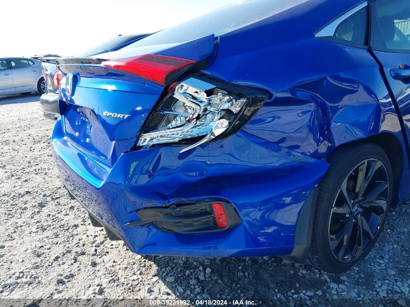 2020 Honda Civic Sport VIN: 2HGFC2F83LH547713 Lot: 39231992