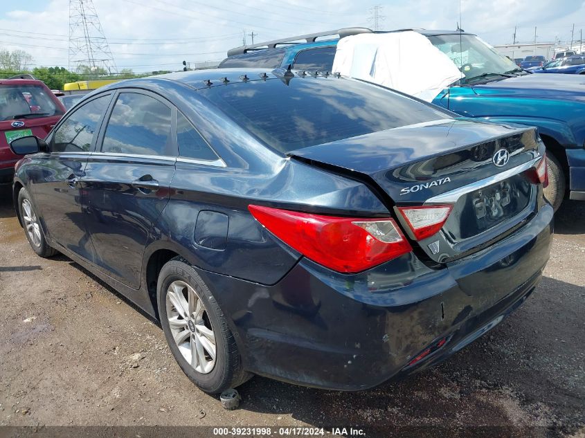 2013 Hyundai Sonata Gls VIN: 5NPEB4ACXDH658403 Lot: 39231998