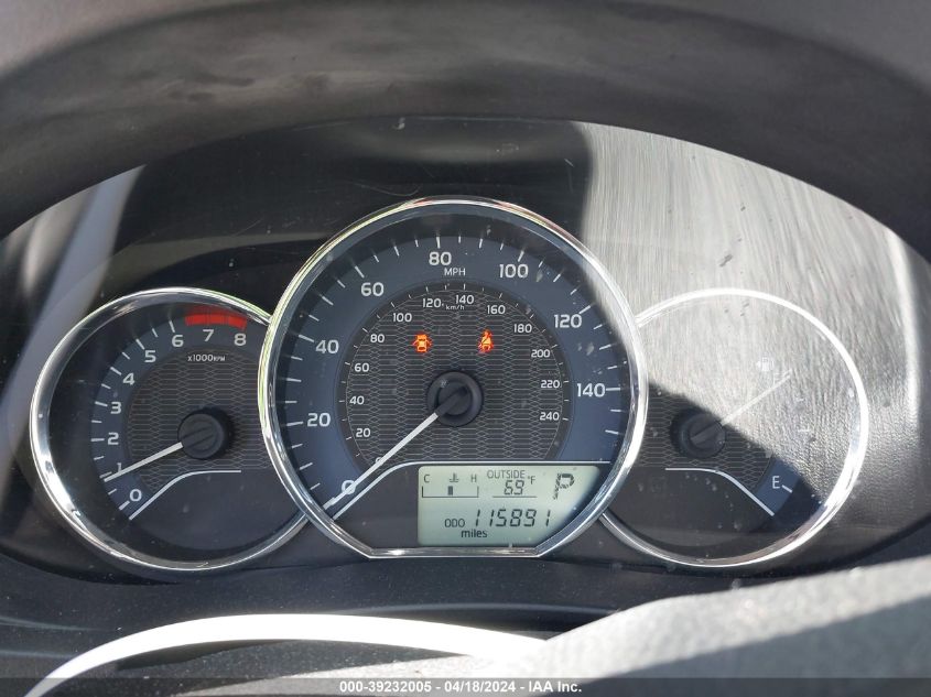 2015 Toyota Corolla Le VIN: 2T1BURHE2FC404014 Lot: 39232005