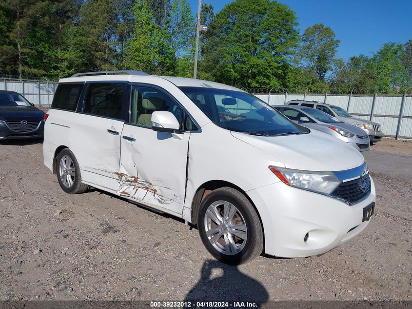 2011 Nissan Quest Sl VIN: JN8AE2KP7B9004769 Lot: 39232012