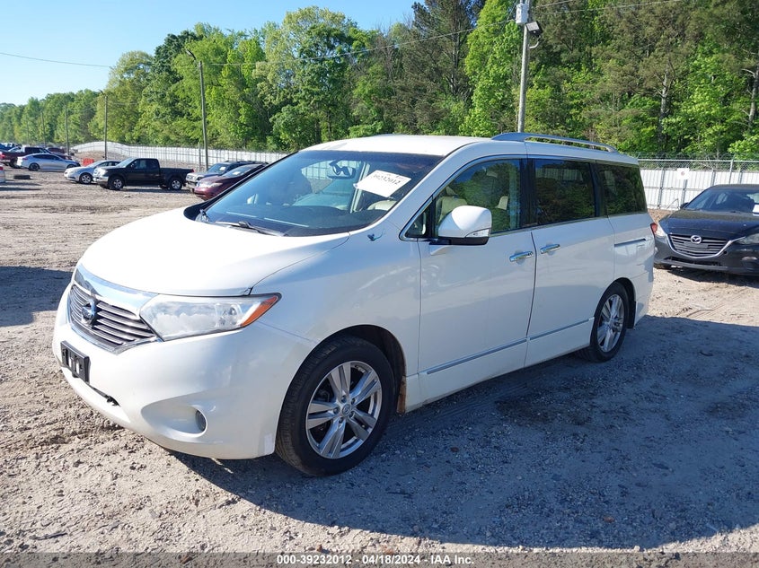 2011 Nissan Quest Sl VIN: JN8AE2KP7B9004769 Lot: 39232012