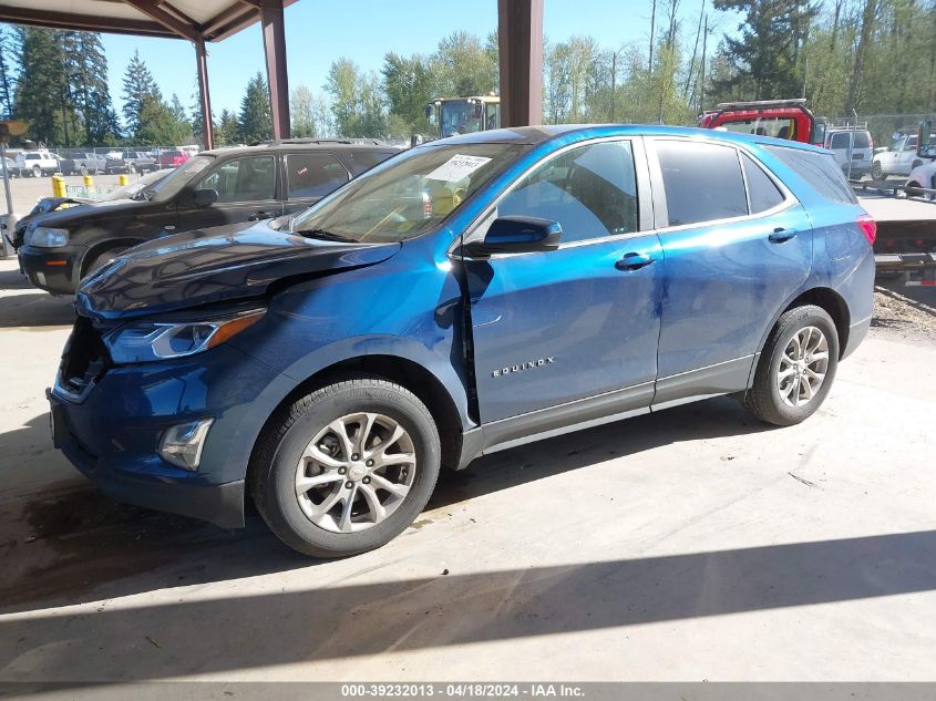 2021 CHEVROLET EQUINOX LT - 2GNAXUEV9M6132142