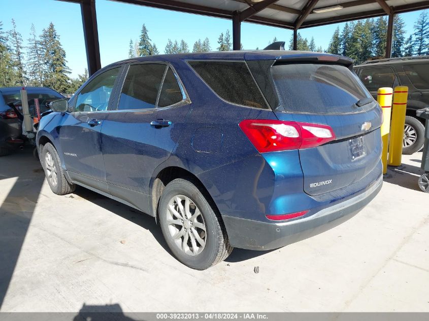 2021 CHEVROLET EQUINOX LT - 2GNAXUEV9M6132142