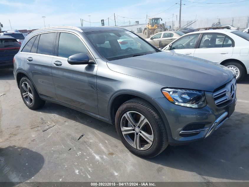 2017 MERCEDES-BENZ GLC 300 - WDC0G4JB7HF191180