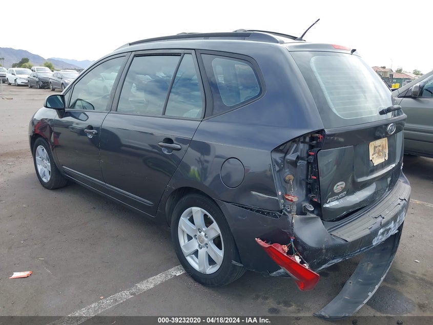 2007 Kia Rondo Lx V6 VIN: KNAFG526277086642 Lot: 39232020
