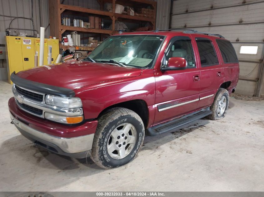 2005 Chevrolet Tahoe Lt VIN: 1GNEK13T65R211208 Lot: 39232033