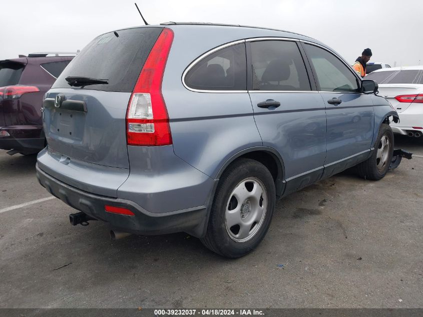 2007 Honda Cr-V Lx VIN: JHLRE38387C022333 Lot: 39230334