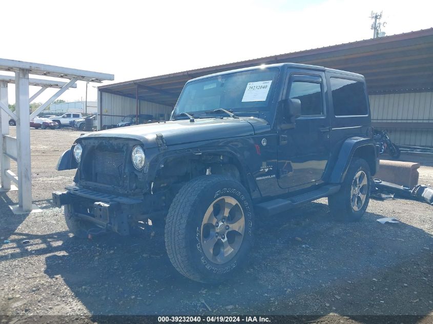 2017 Jeep Wrangler Sahara 4X4 VIN: 1C4AJWBG8HL728402 Lot: 39232040