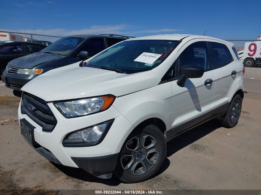 2018 Ford Ecosport S VIN: MAJ3P1RE3JC198933 Lot: 39232044