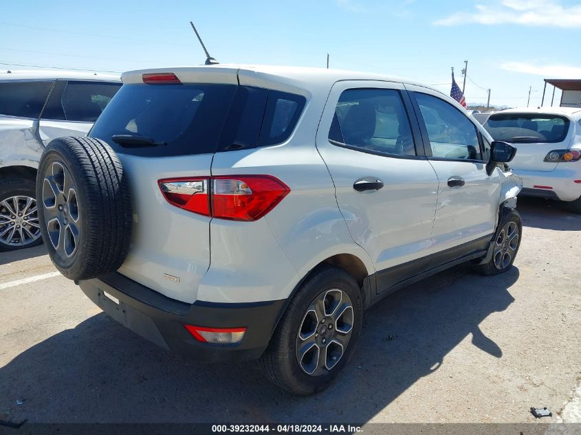 2018 Ford Ecosport S VIN: MAJ3P1RE3JC198933 Lot: 39232044