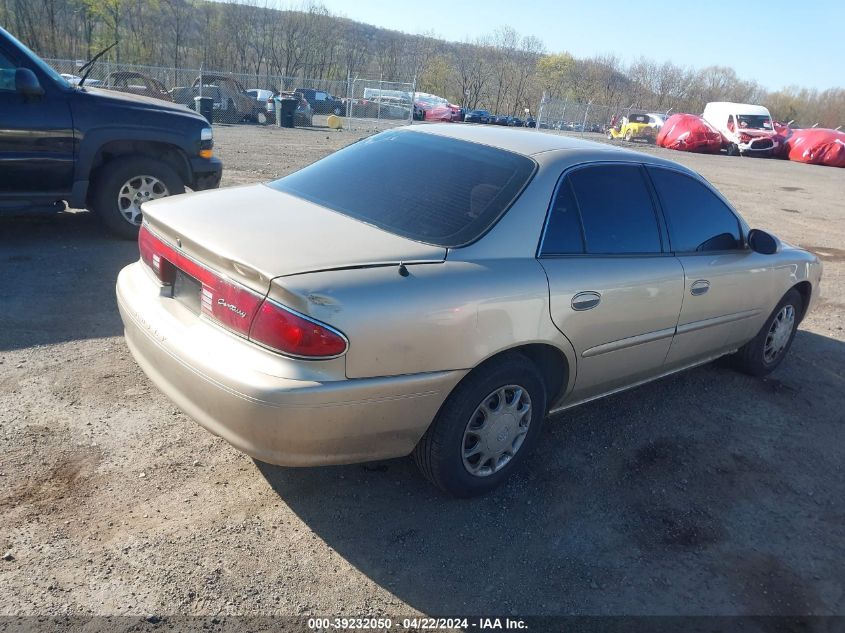 2004 Buick Century VIN: 2G4WS52J241266519 Lot: 39232050