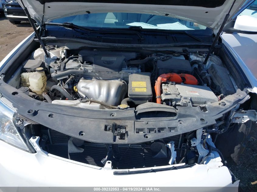 2012 Toyota Camry Hybrid Xle VIN: 4T1BD1FK2CU023834 Lot: 39232053