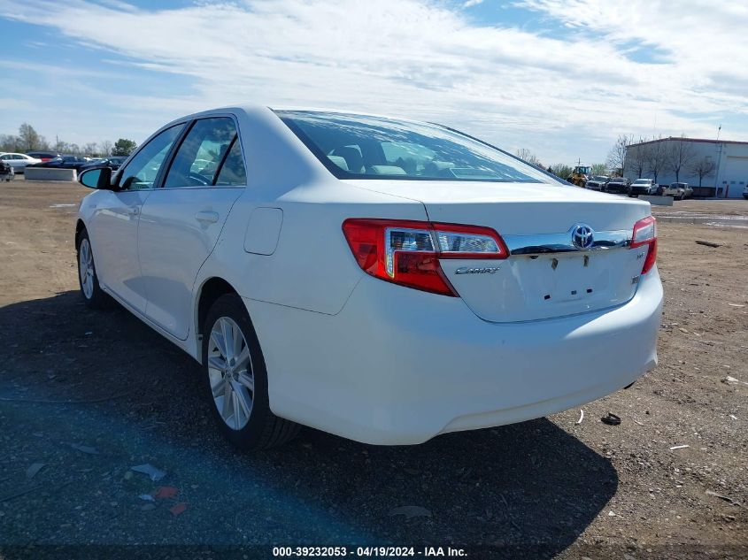 2012 Toyota Camry Hybrid Xle VIN: 4T1BD1FK2CU023834 Lot: 39232053