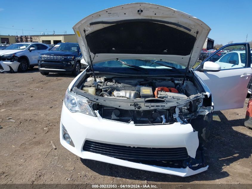 2012 Toyota Camry Hybrid Xle VIN: 4T1BD1FK2CU023834 Lot: 39232053