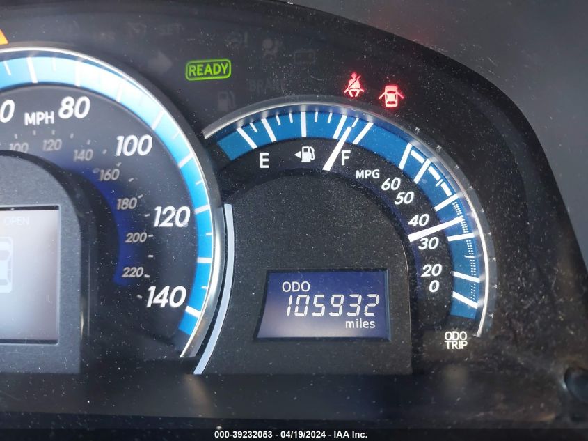 2012 Toyota Camry Hybrid Xle VIN: 4T1BD1FK2CU023834 Lot: 39232053