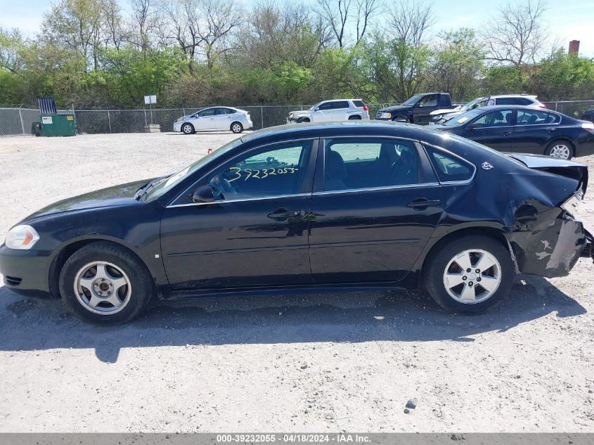 2009 Chevrolet Impala Lt VIN: 2G1WT57K291107504 Lot: 39232055