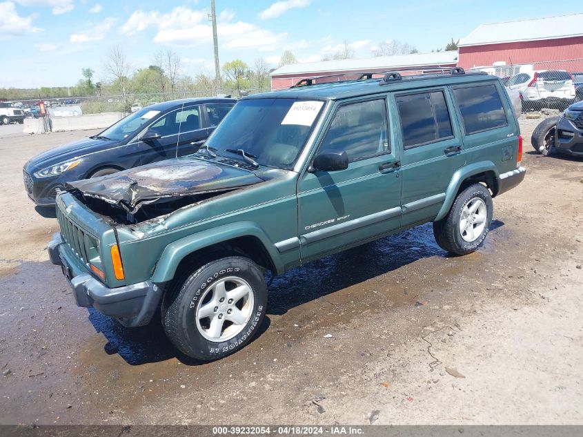 2000 Jeep Cherokee Sport VIN: 1J4FF48S2YL238491 Lot: 39232054