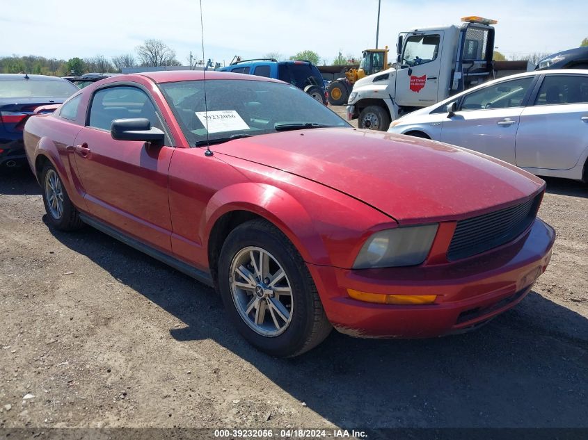2005 Ford Mustang V6 Deluxe/V6 Premium VIN: 1ZVFT80N655159317 Lot: 49135214