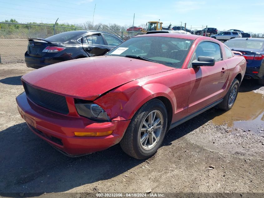 2005 Ford Mustang V6 Deluxe/V6 Premium VIN: 1ZVFT80N655159317 Lot: 49135214