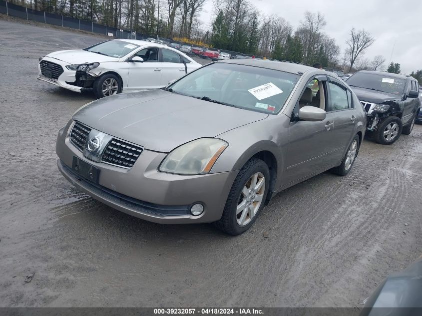 2004 Nissan Maxima 3.5 Sl VIN: 1N4BA41E34C829002 Lot: 39232057