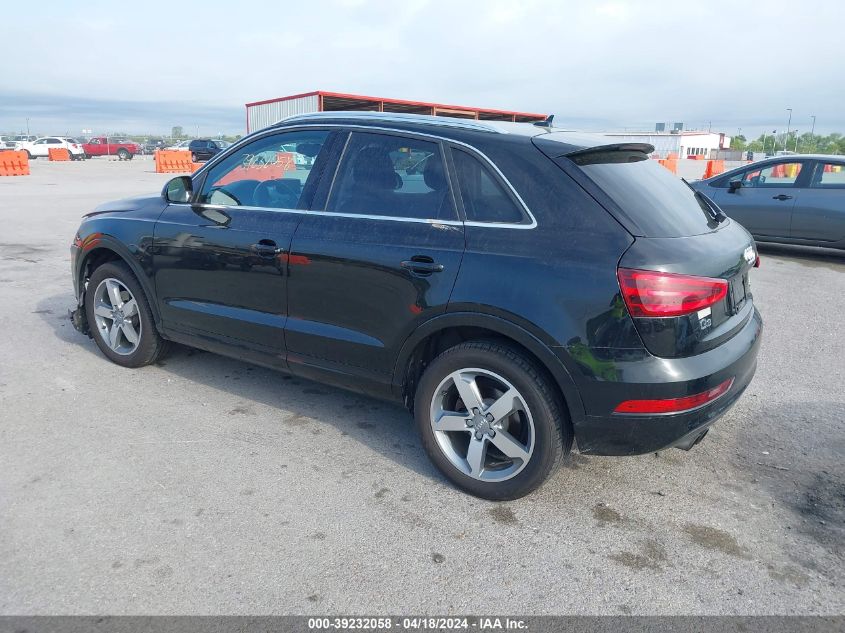 2015 Audi Q3 2.0T Premium Plus VIN: WA1GFCFSXFR009486 Lot: 39232058
