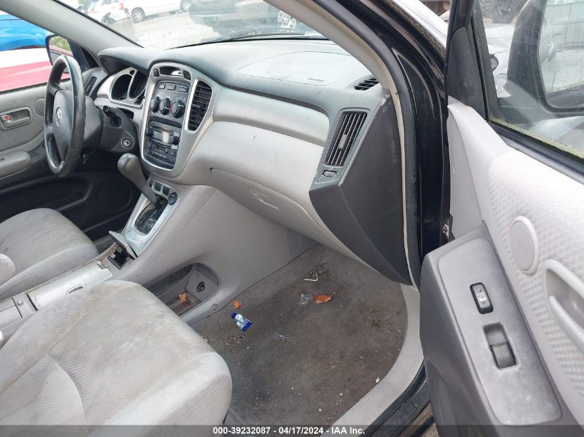 2005 Toyota Highlander V6 VIN: JTEGP21A850077120 Lot: 39232087