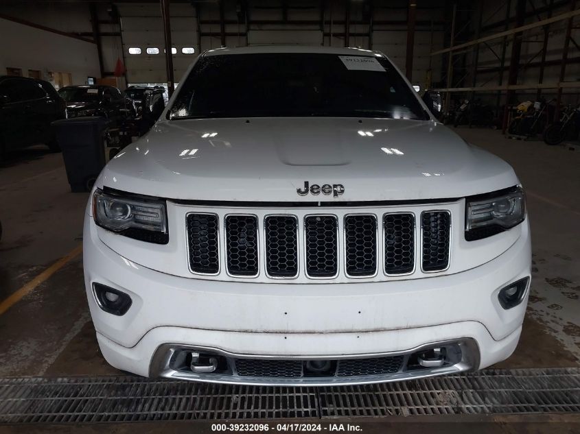 2014 Jeep Grand Cherokee Overland VIN: 1C4RJFCM6EC418798 Lot: 39232096