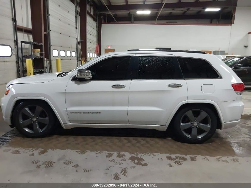 2014 Jeep Grand Cherokee Overland VIN: 1C4RJFCM6EC418798 Lot: 39232096