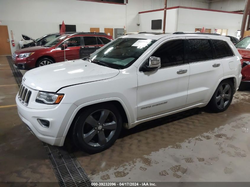 2014 Jeep Grand Cherokee Overland VIN: 1C4RJFCM6EC418798 Lot: 39232096