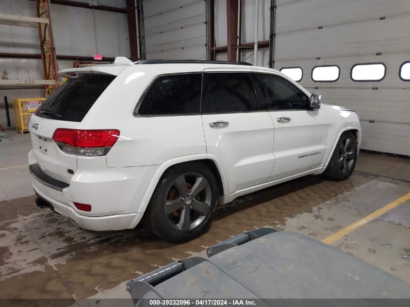 2014 Jeep Grand Cherokee Overland VIN: 1C4RJFCM6EC418798 Lot: 39232096