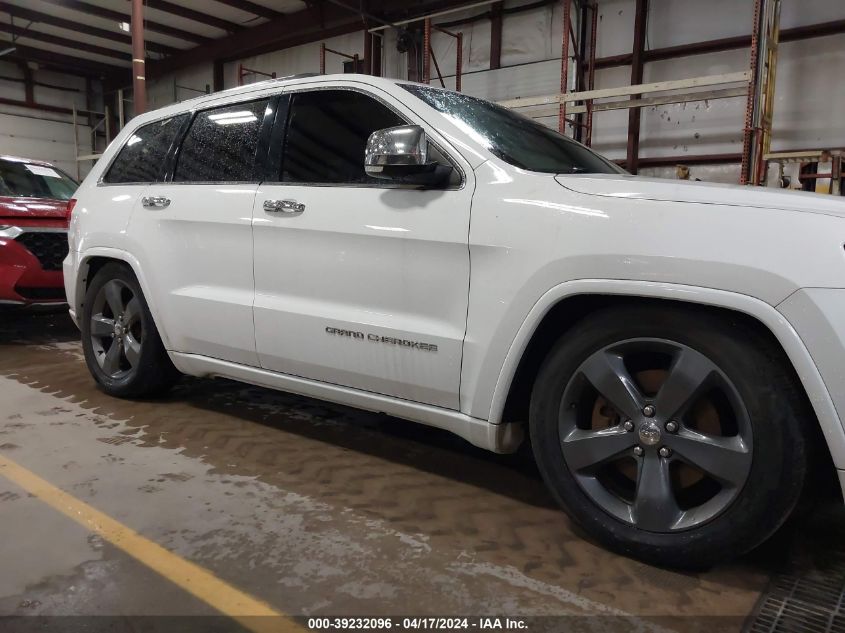 2014 Jeep Grand Cherokee Overland VIN: 1C4RJFCM6EC418798 Lot: 39232096
