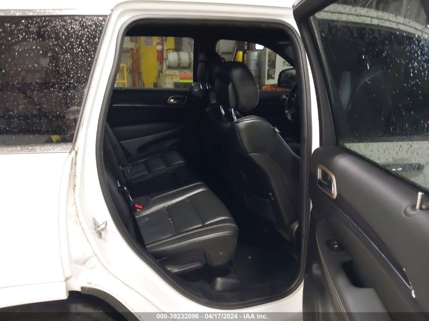 2014 Jeep Grand Cherokee Overland VIN: 1C4RJFCM6EC418798 Lot: 39232096