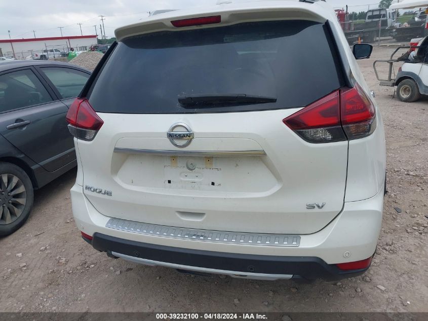 2019 Nissan Rogue Sv VIN: 5N1AT2MT9KC788205 Lot: 39232100