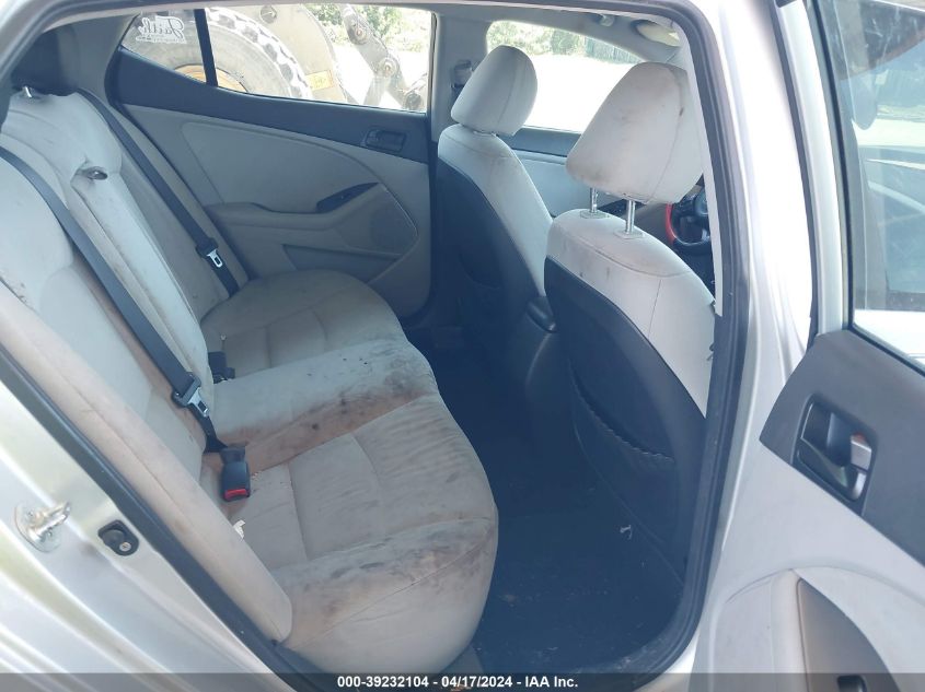 2014 Kia Optima Lx VIN: KNAGM4A71E5480837 Lot: 39232104