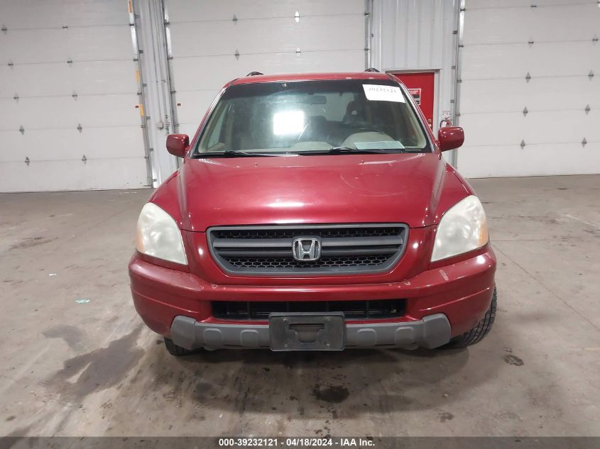 2004 Honda Pilot Ex-L VIN: 2HKYF18534H524467 Lot: 20153914