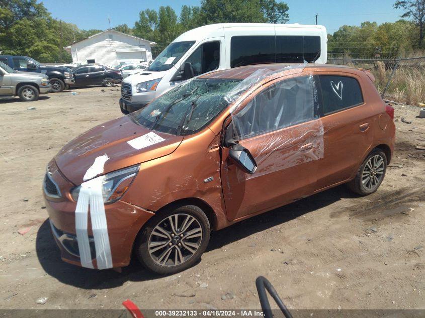 VIN ML32A5HJ3JH000354 2018 MITSUBISHI MIRAGE GT