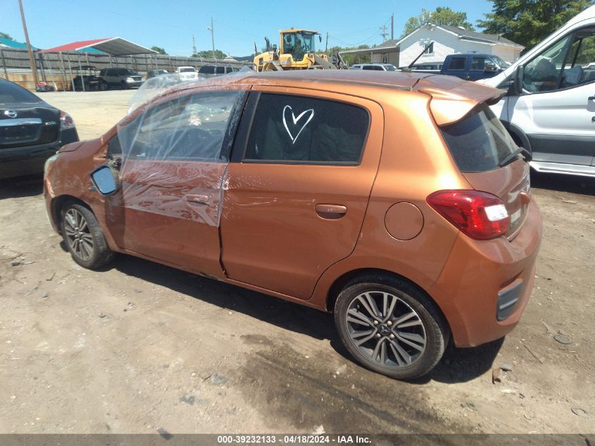 VIN ML32A5HJ3JH000354 2018 MITSUBISHI MIRAGE GT