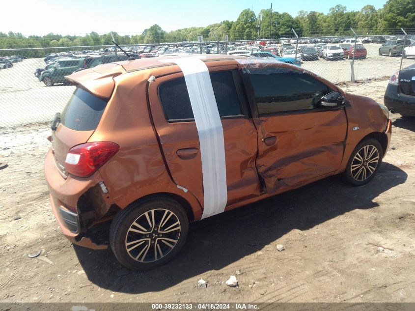 VIN ML32A5HJ3JH000354 2018 MITSUBISHI MIRAGE GT